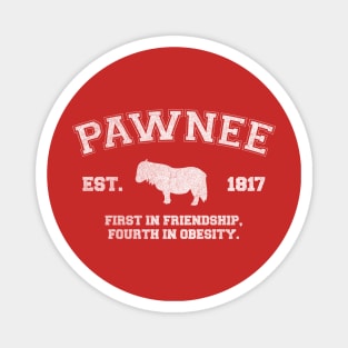 Pawnee Athletic Tee Magnet